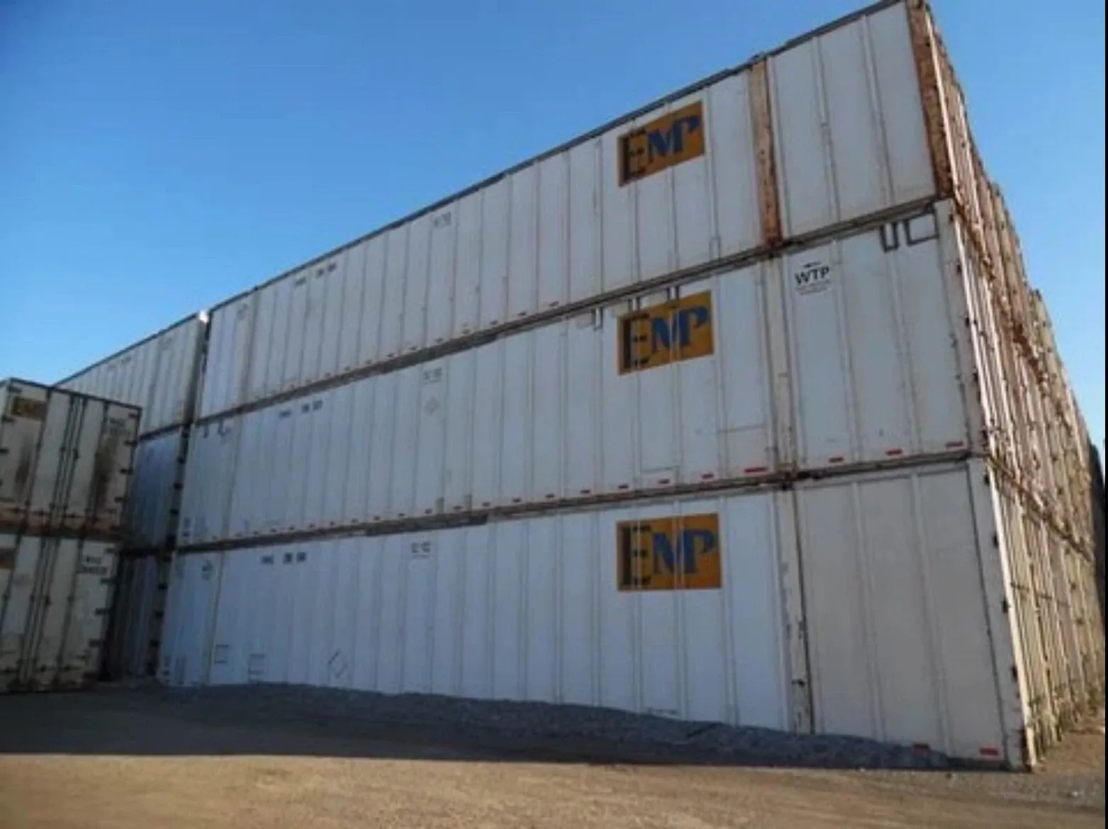 53ft High Cube Shipping Container – Galvanized Aluminum for sale – Used (Cargo Worthy)